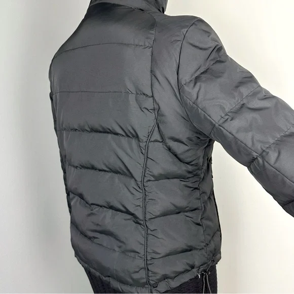 Calvin Klein Women's Long Sleeve Duck Down Quilted Puffer Jacket Black Size M - Picture 4 of 11